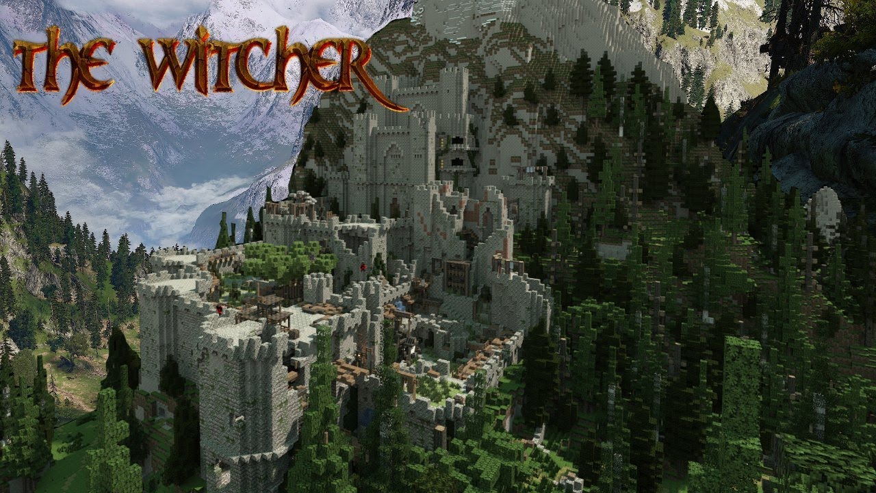 Minecraft The Witcher - Kaer Morhen