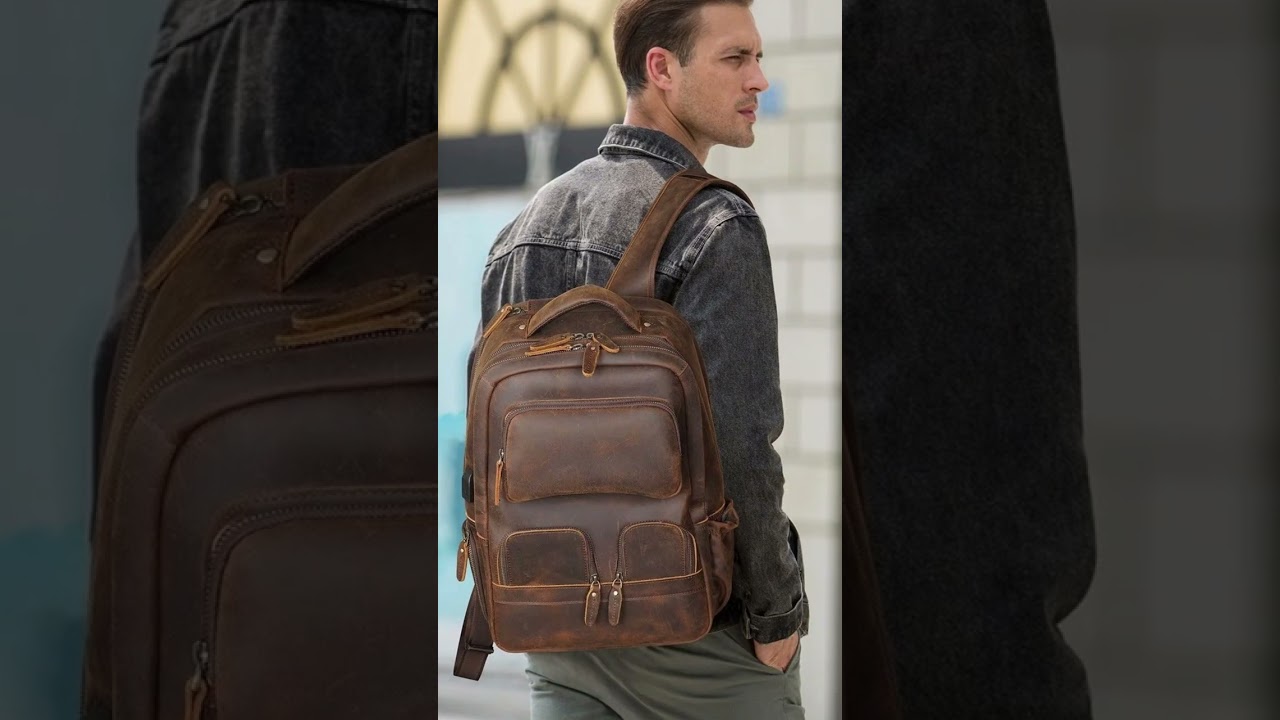 Leather Backpacks for Men