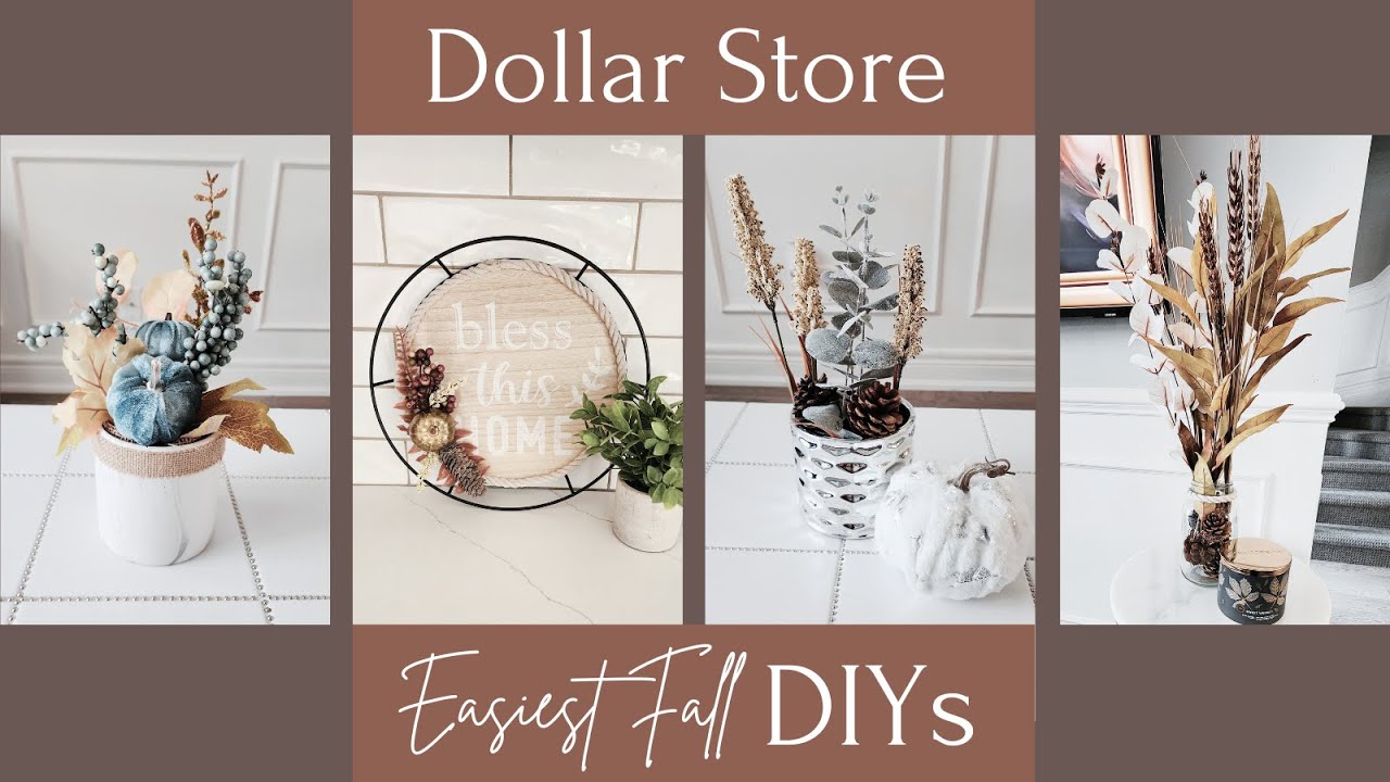 Transform Your Home for Fall - 4 EASY DIY Decor Ideas!