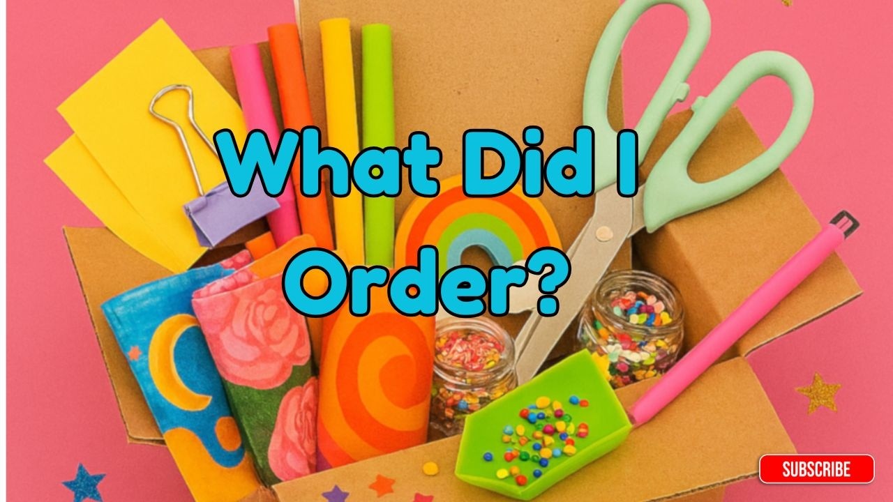Diamond Painting Unboxing + a  Fun Little Goodie!