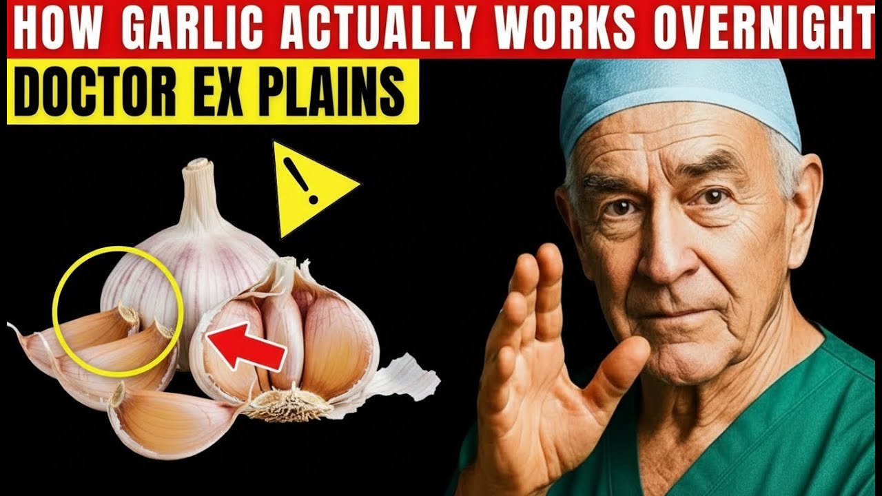 SENIORS: 15 POWERFUL Reasons Why You Should Eat Garlic Before Bed!