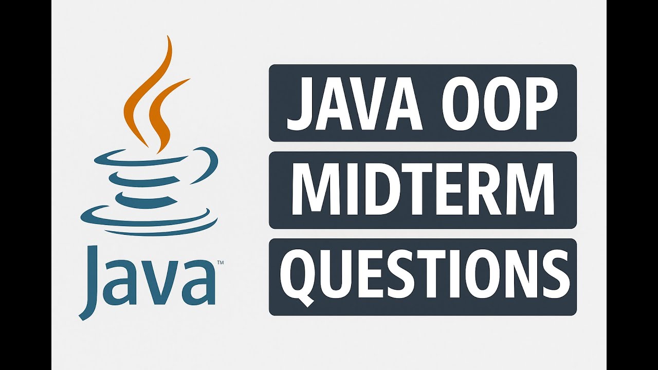 Java OOP Midterm Review1