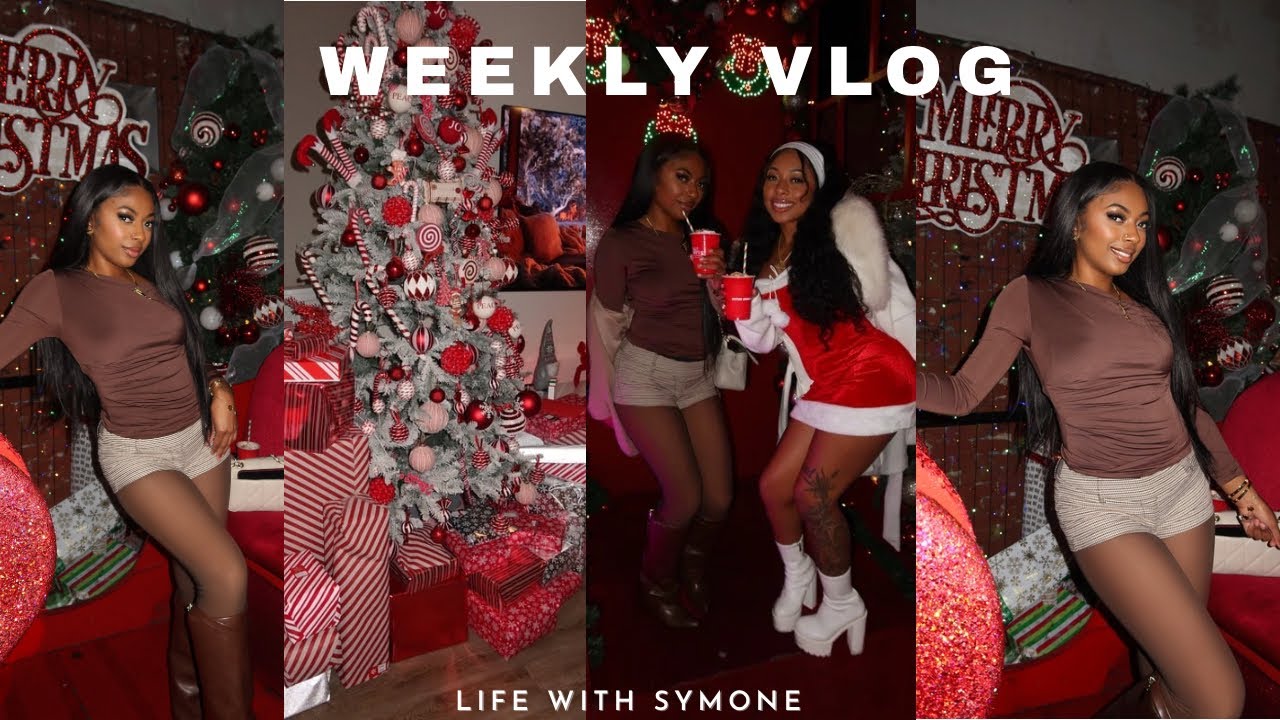 VLOG | Christmas Party + I Over did it + Wrapping Gifts + I Don’t Trust Her 