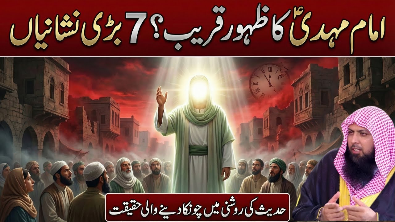 Imam Mehdi (AS) Ka Zahoor Qareeb? | 7 Bari Nishaniyan | Qari Sohaib Ahmed Meer Muhammadi