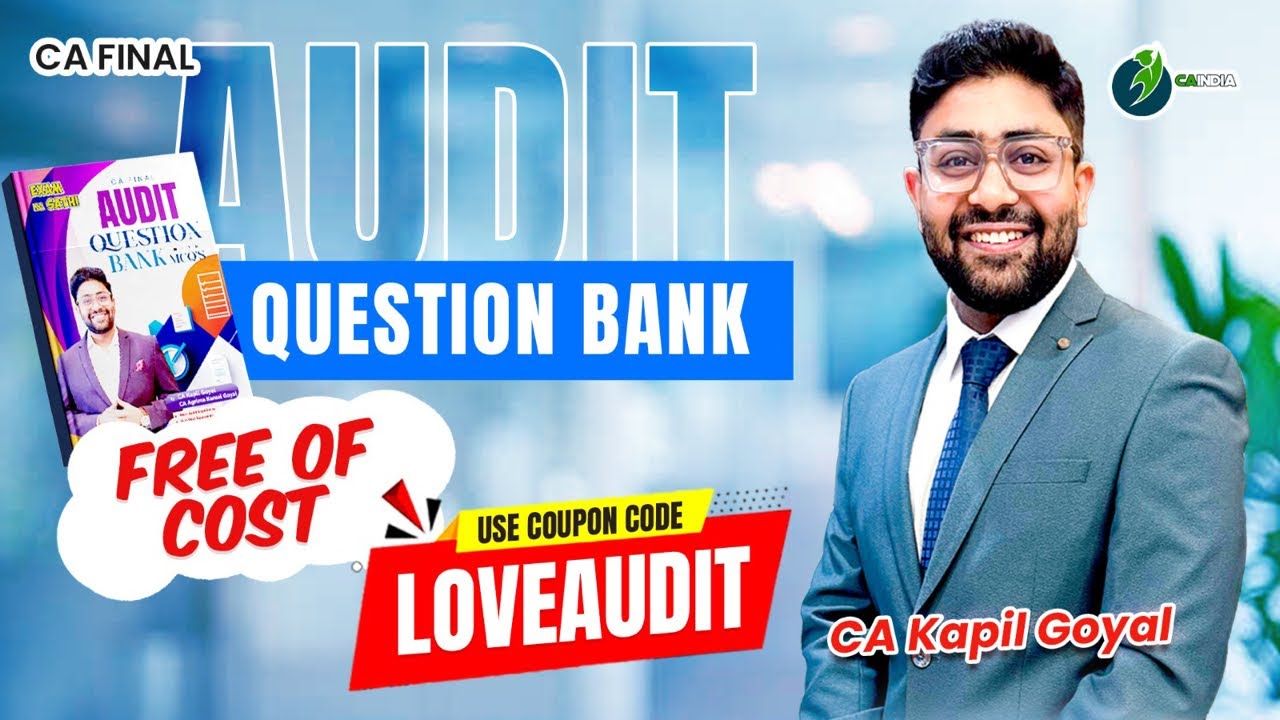 100% Free CA Final Audit Question Bank - Best Audit Question bank Guaranteed 🔥