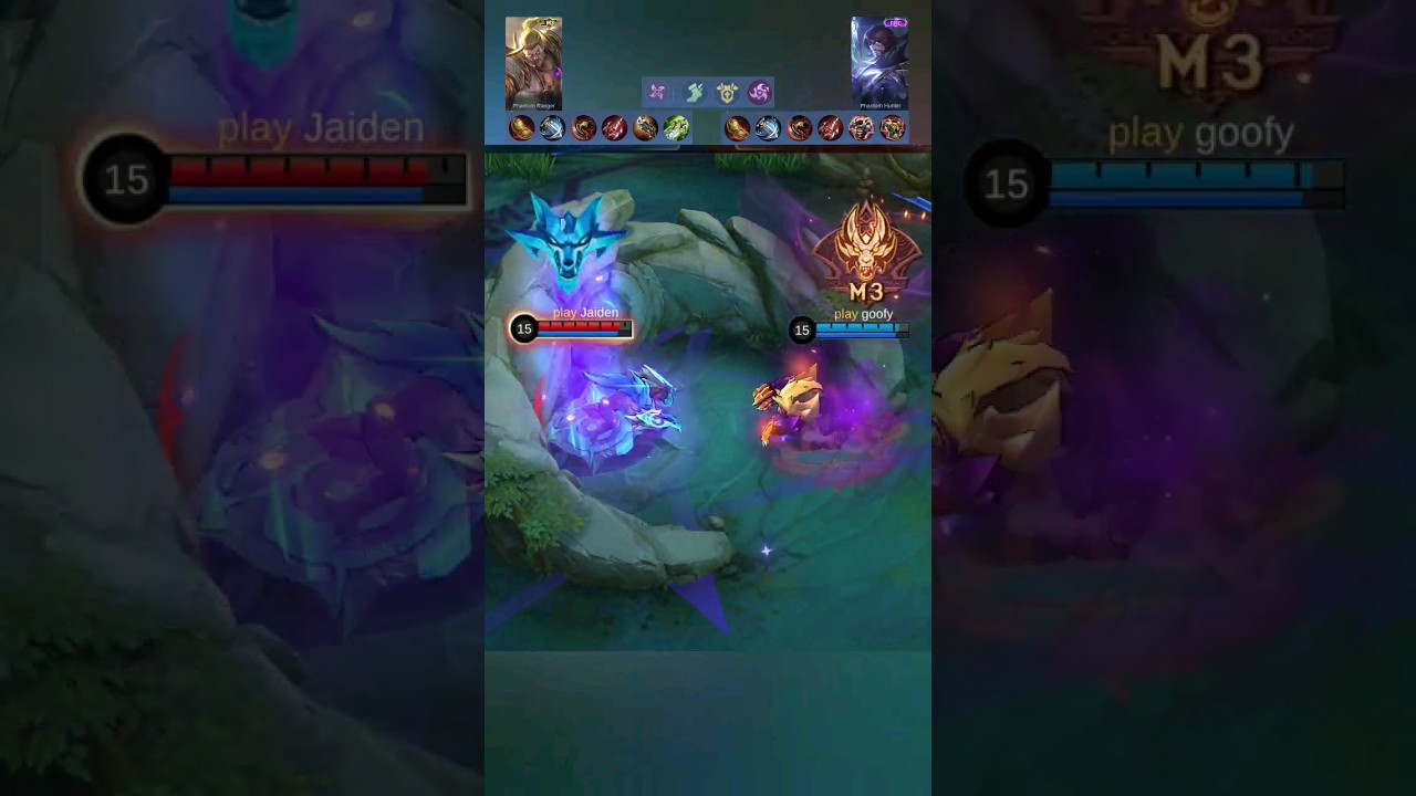 Roger damage item vs damage + defense item | same custom assassin emblem