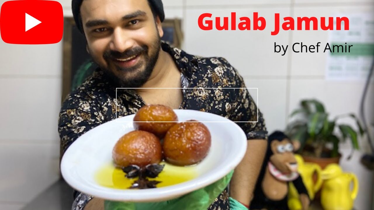 *GULAB JAMUN el postre mas famoso de INDIA receta en español por CHEF AMIR*