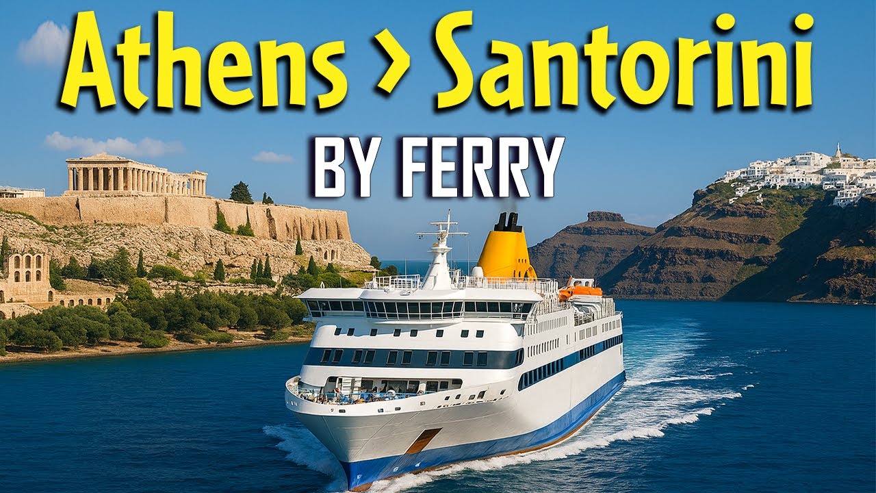 Ferry Ride from Athens to Santorini | Why Ferries are Best | Athens to Santorini Ferry