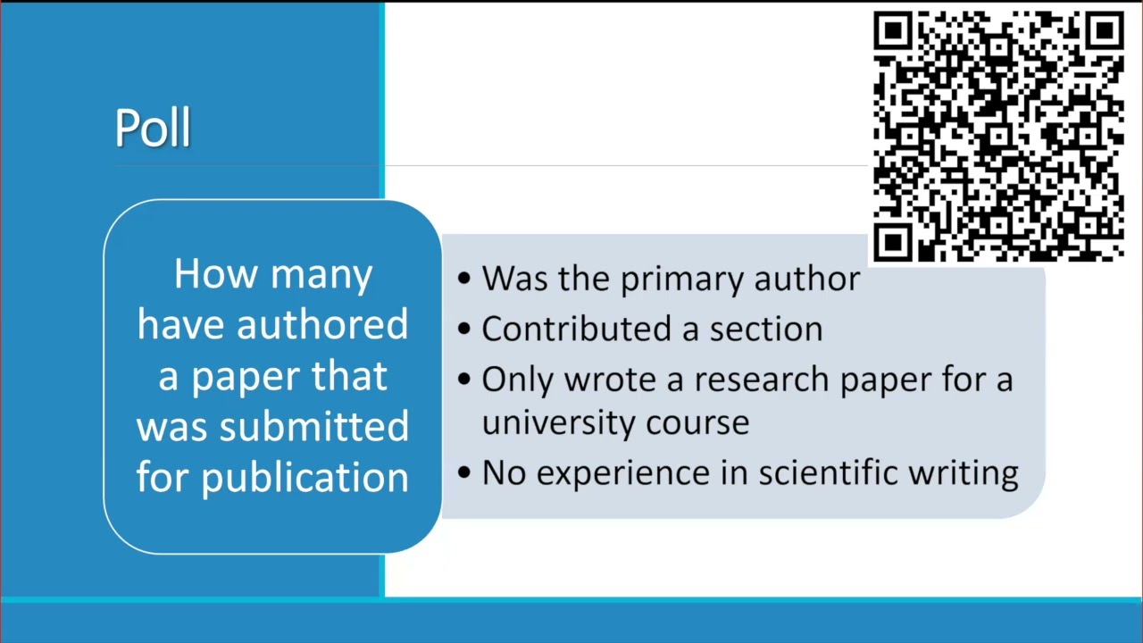CPTJ Webinar: Writing to Publish A Methods & Protocols Manuscript
