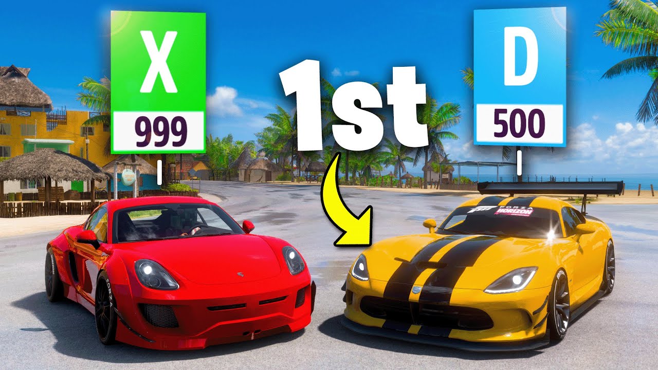 Forza, But If You're First, You Get Punished...