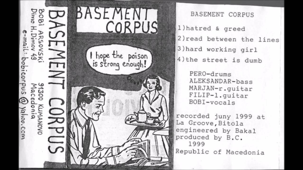Basement Corpus - Hard Working Girl (1999)