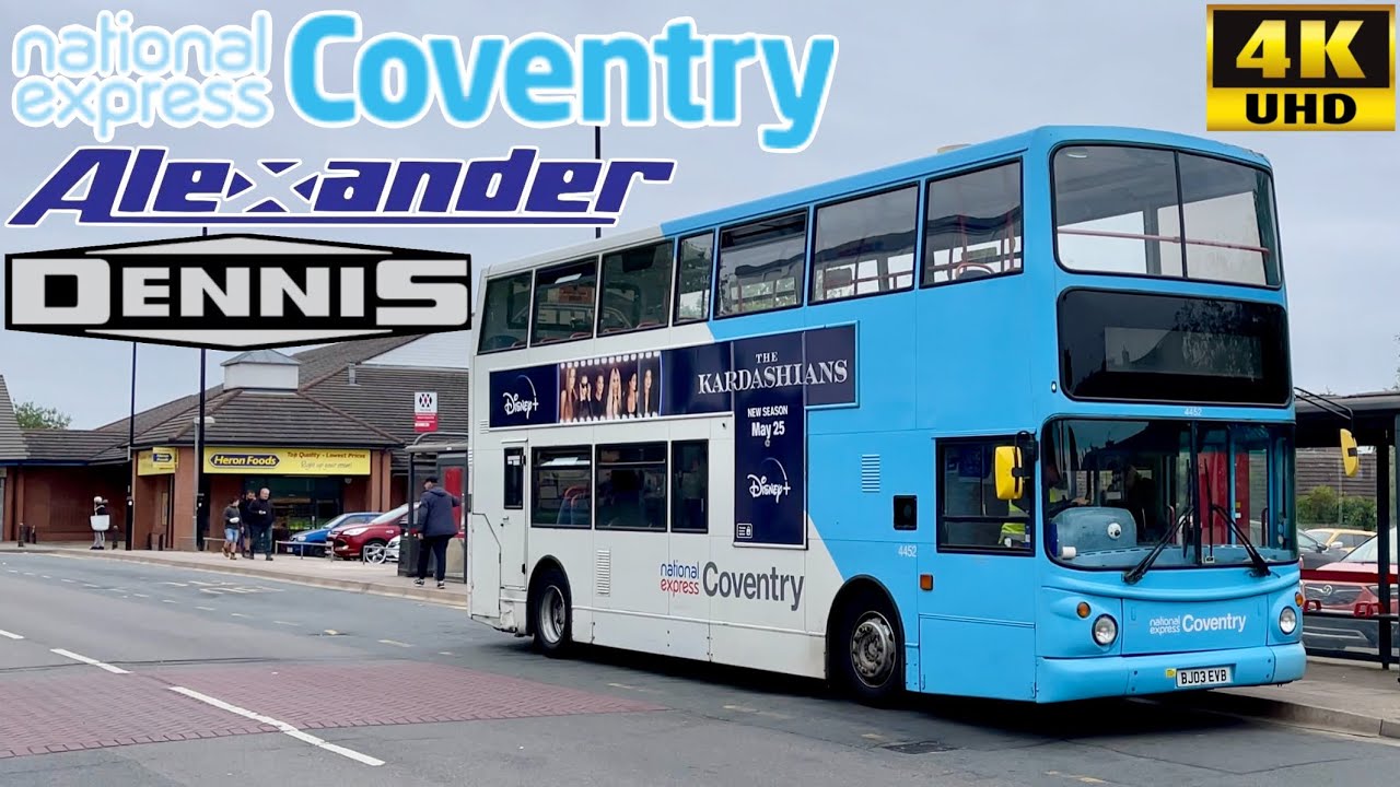 [National Express: 13 Willenhall to Coventry City Centre via Binley] Alexander ALX400 Dennis Trident