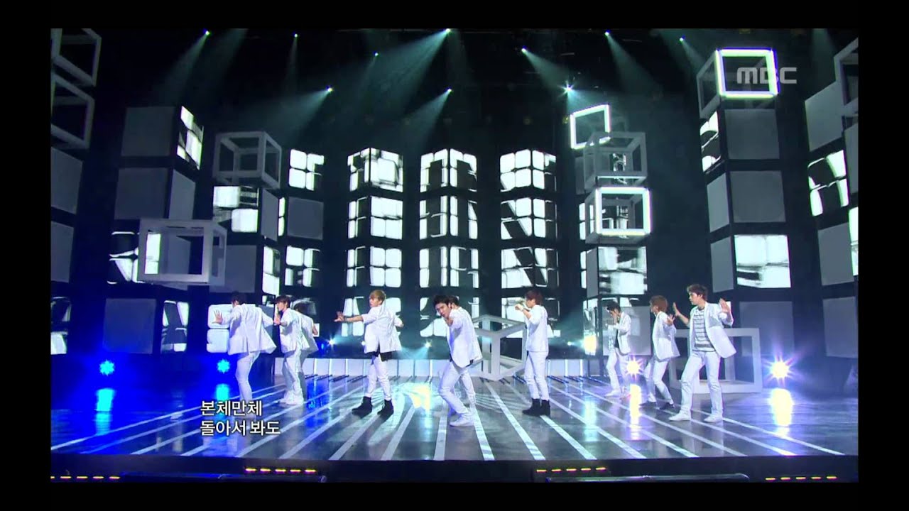Super Junior - BONAMANA, 슈퍼주니어 - 미인아, Music Core 20100724