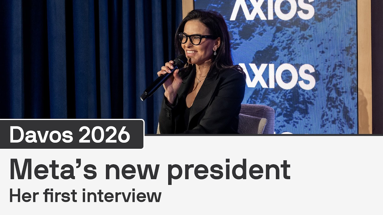 Meta’s Dina Powell McCormick and Axios’ Mike Allen