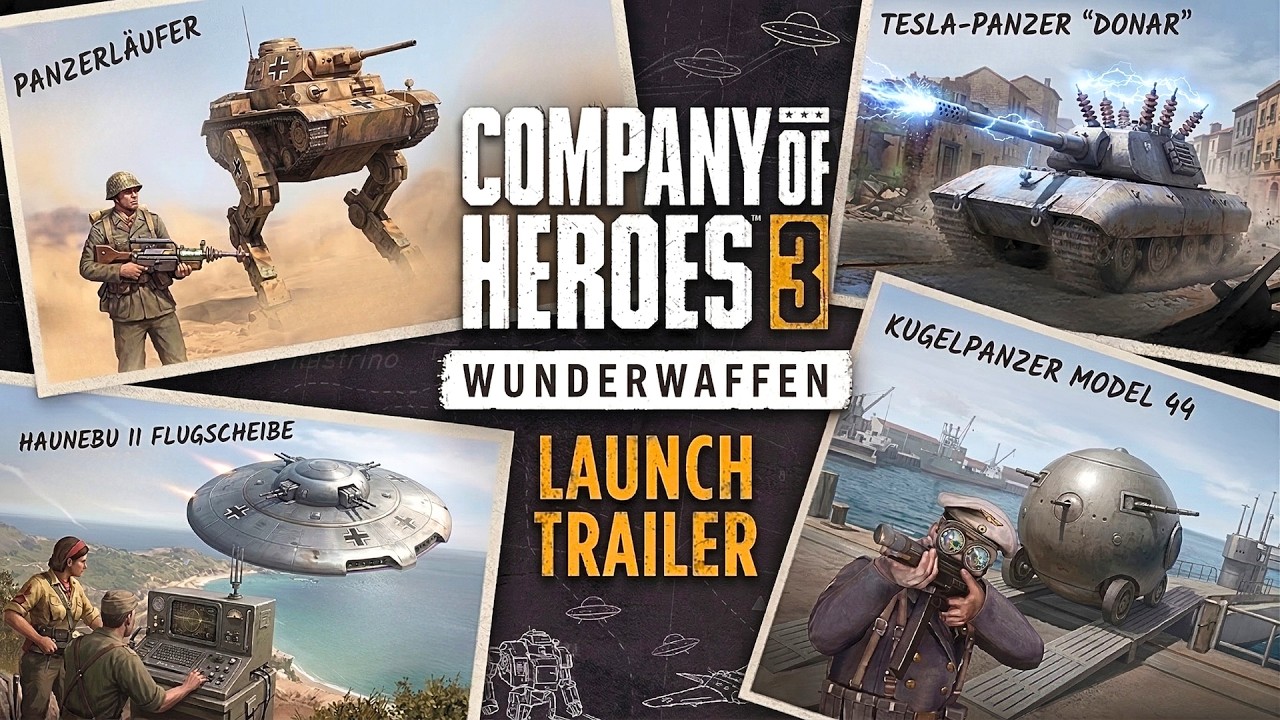Company of Heroes 3: Wunderwaffen Launch Trailer