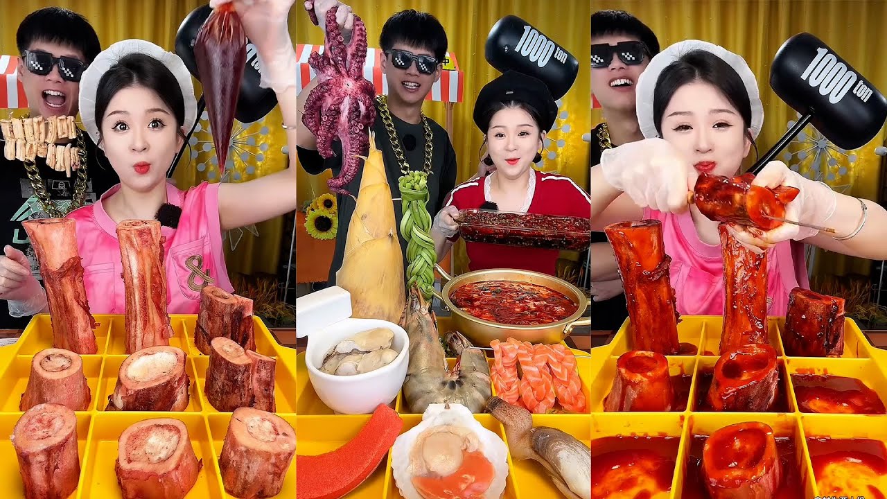 Thử Thách Ăn Hết Các Loại Đồ Ăn Của 2 Anh Em (Phần 5453) [Tổng Hợp] - ASMR