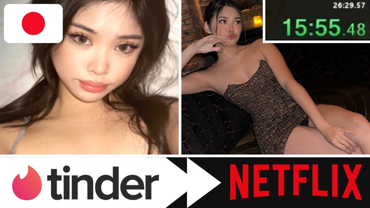 Japan Tinder to Netflix Speedrun (World Record) 🇯🇵