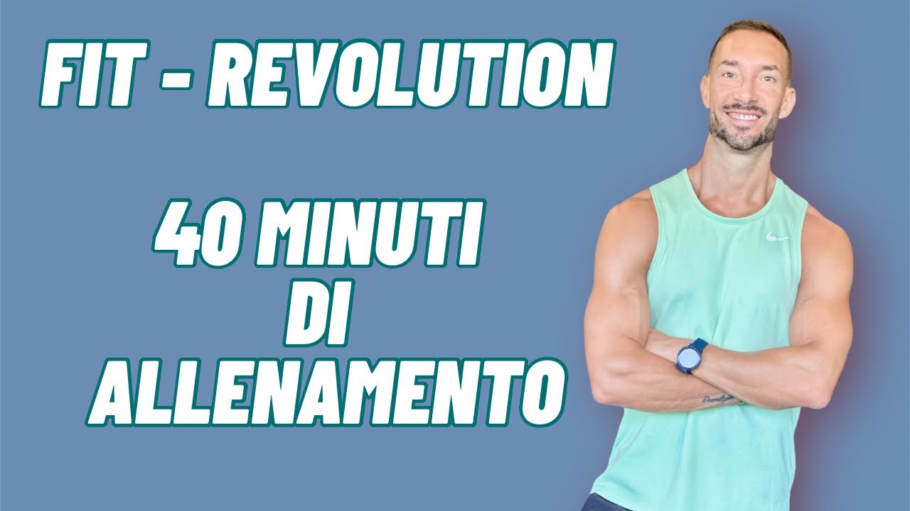 PRIMO ALLENAMENTO VIDEO SCHEDA FIT-REVOLUTION