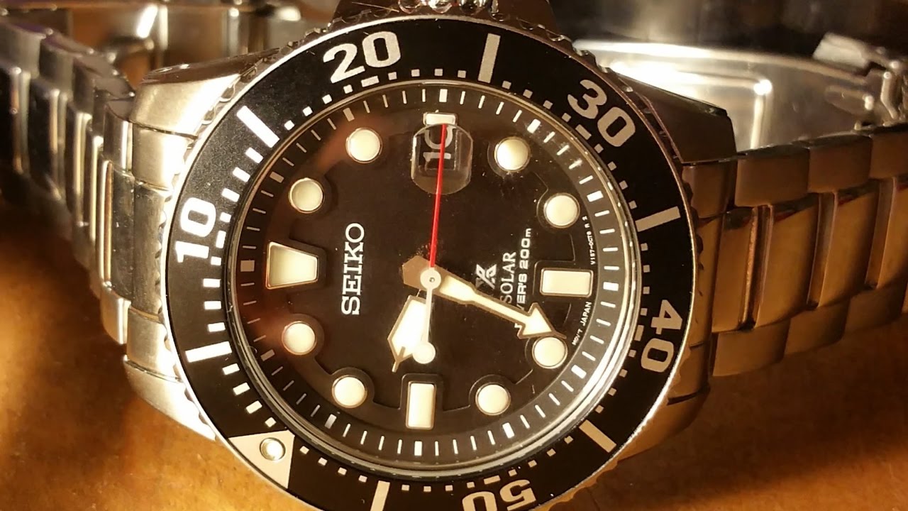Seiko SNE437 Solar Diver Review