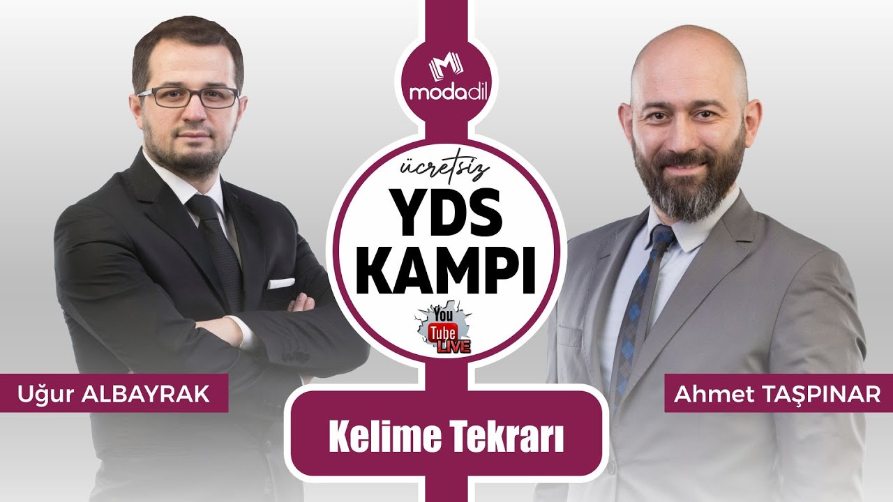 2021/1 YDS KAMPI - 5.GÜN - Kelime Tekrarı
