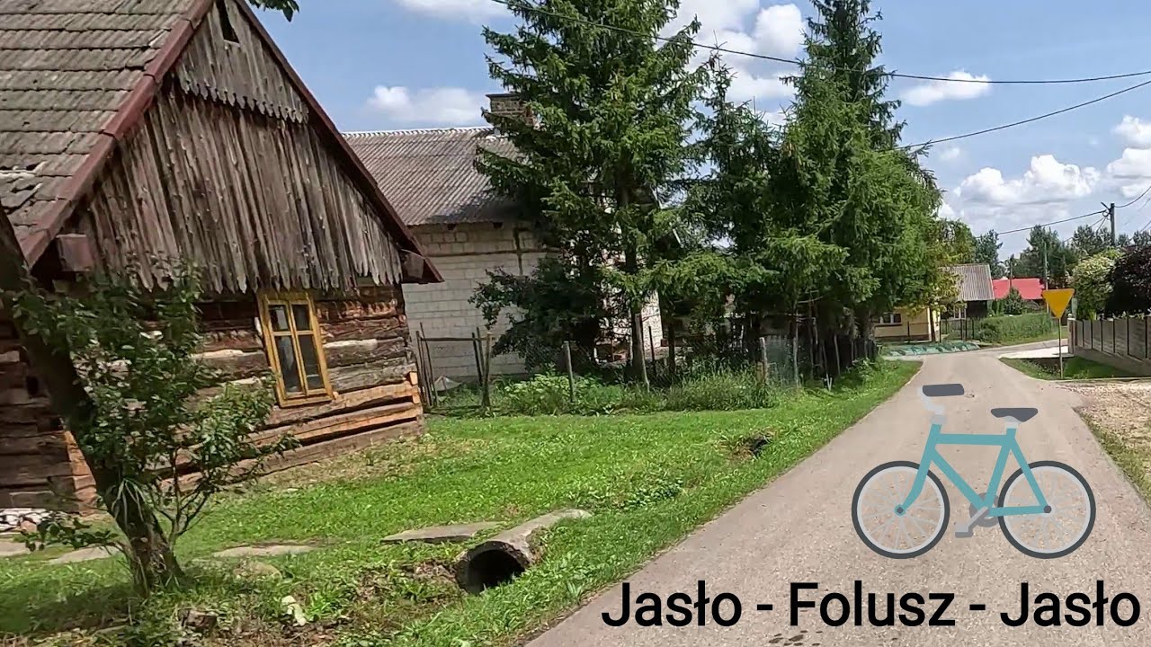 Jasło - Folusz - Jasło na rowerze trekkingowym. 28.06.2024