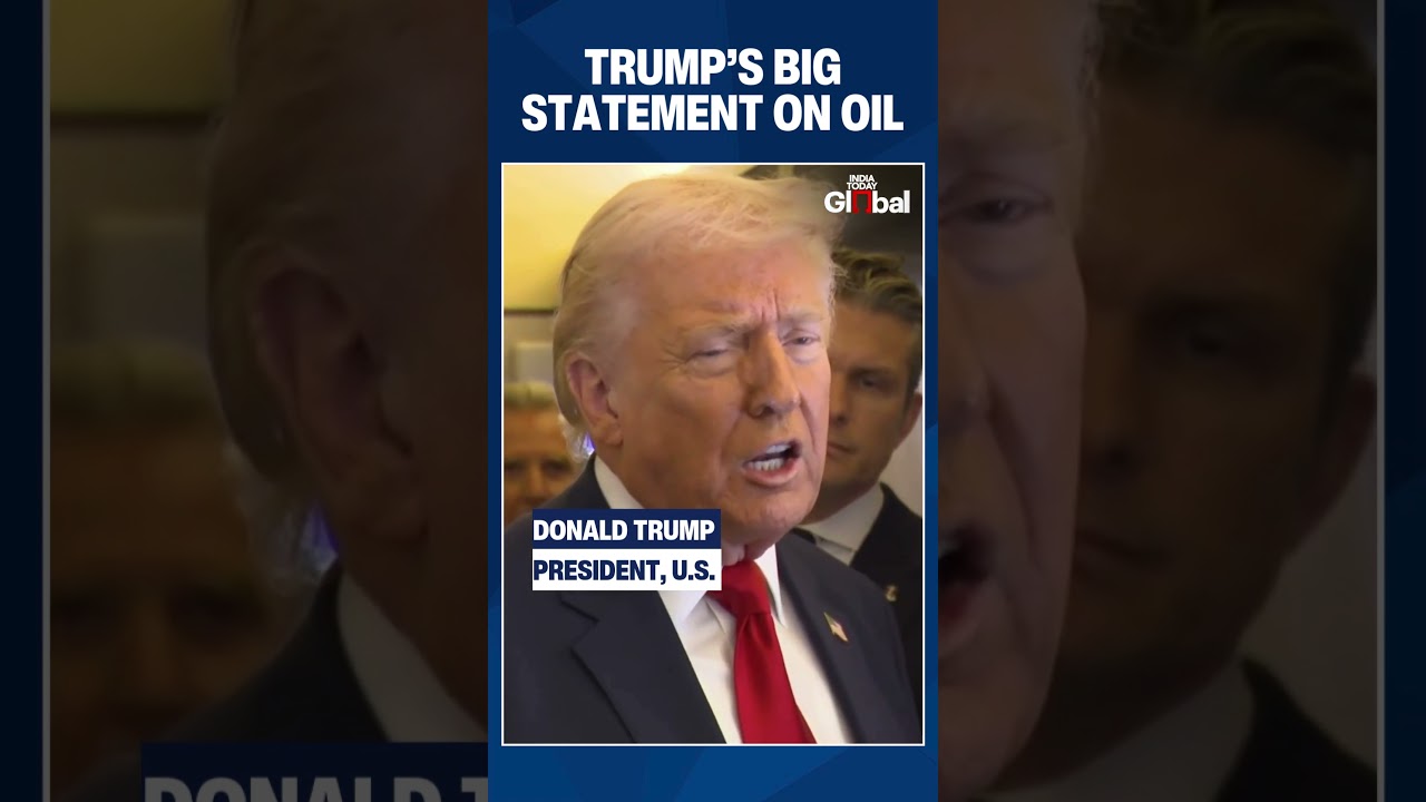 Trump Says U.S. Has &lsquo;Tremendous Oil&rsquo; Amid India Waiver, Signals Moves to Ease Global Oil Pressure
