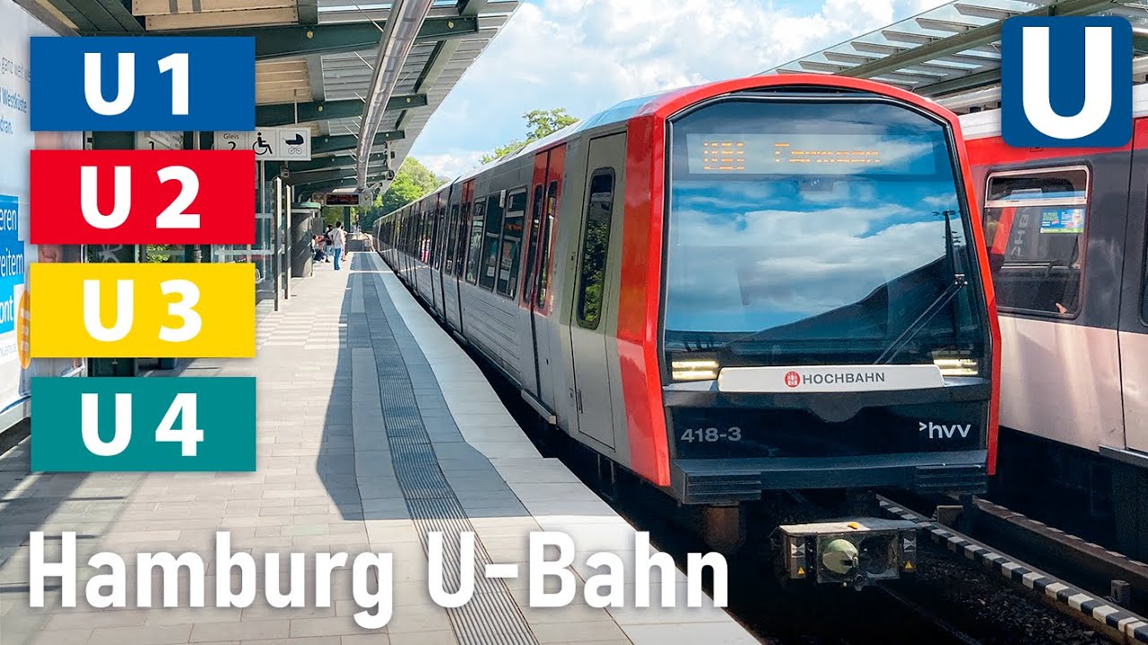 🇩🇪 Hamburg U-Bahn | All The Lines