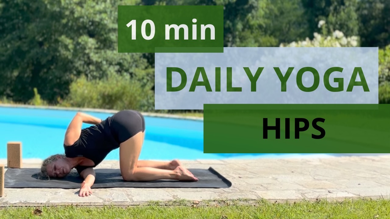 10 min flow to unlock your hips and feel free