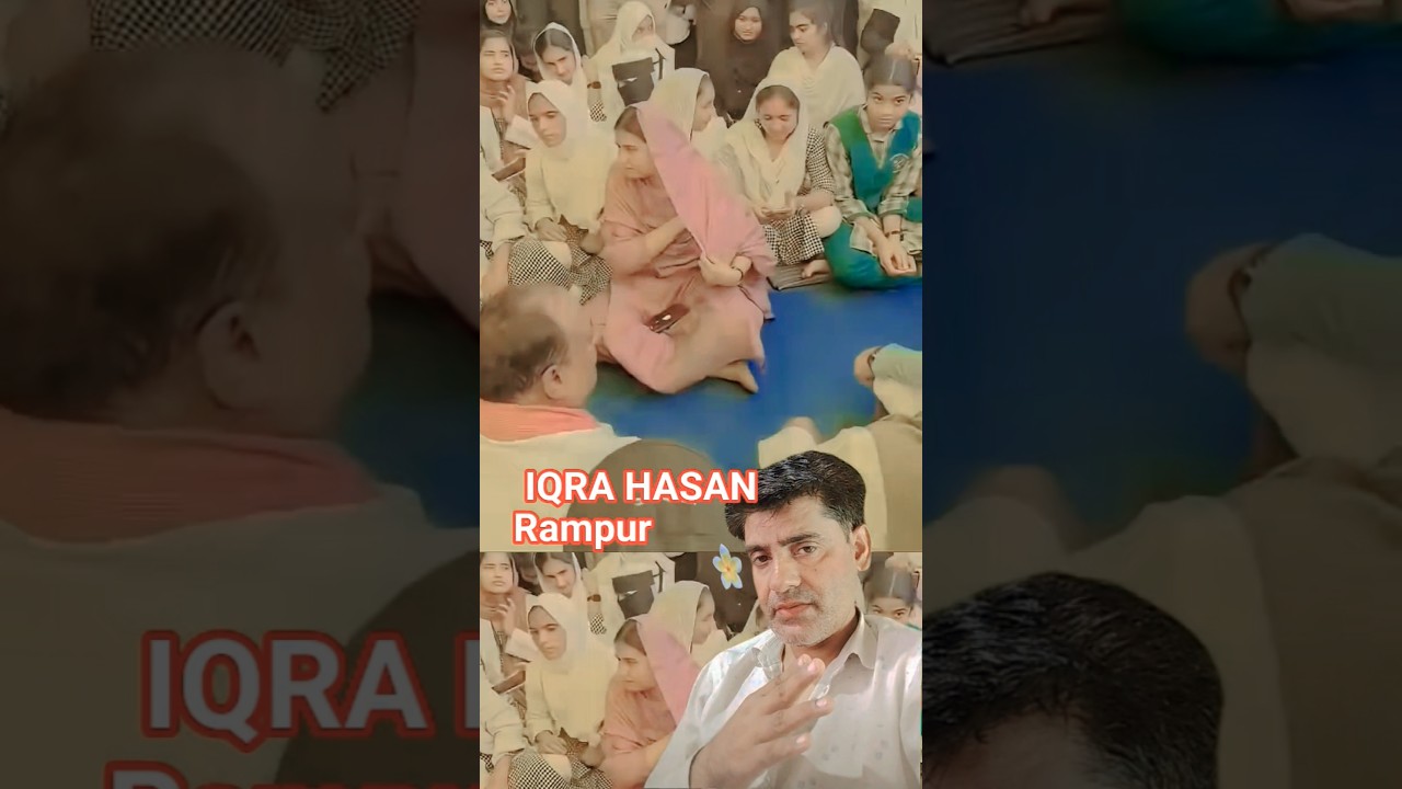 Iqra Hasan reached the Rampur protest site #iqra