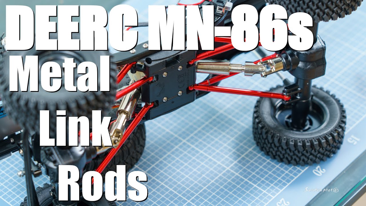 【ラジコン】DEERC MN86s  メタルリンクロッド【概要欄にお得情報あり】