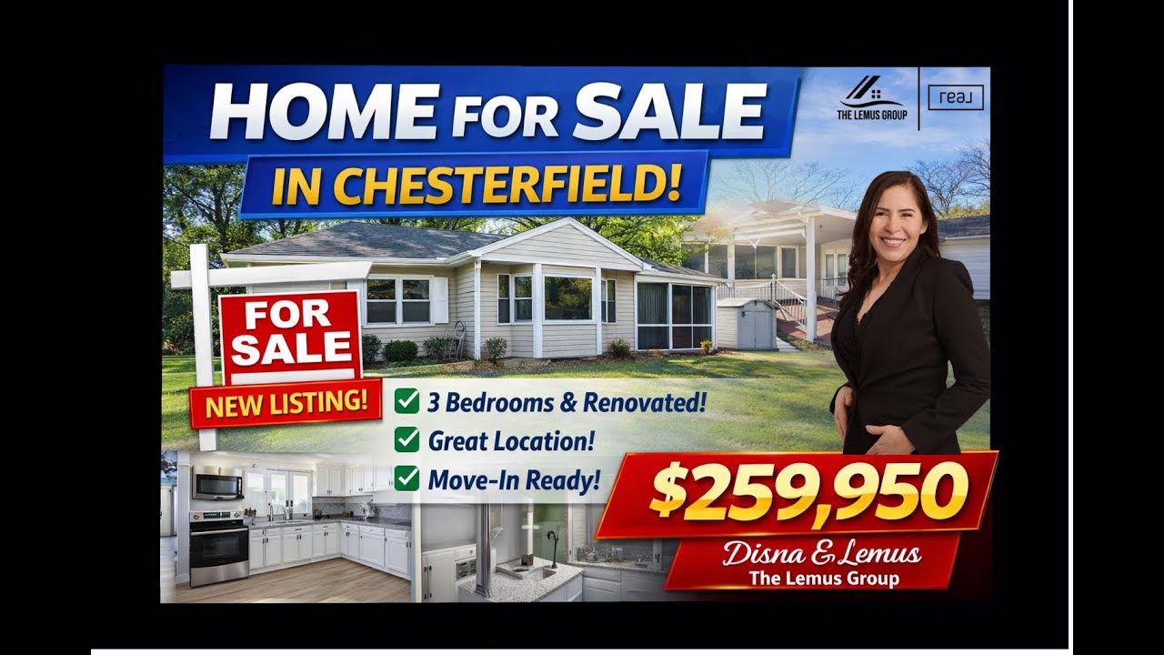 $259,950 MOVE-IN READY HOME in Chesterfield VA | Fully Renovated 3BR Near I-95