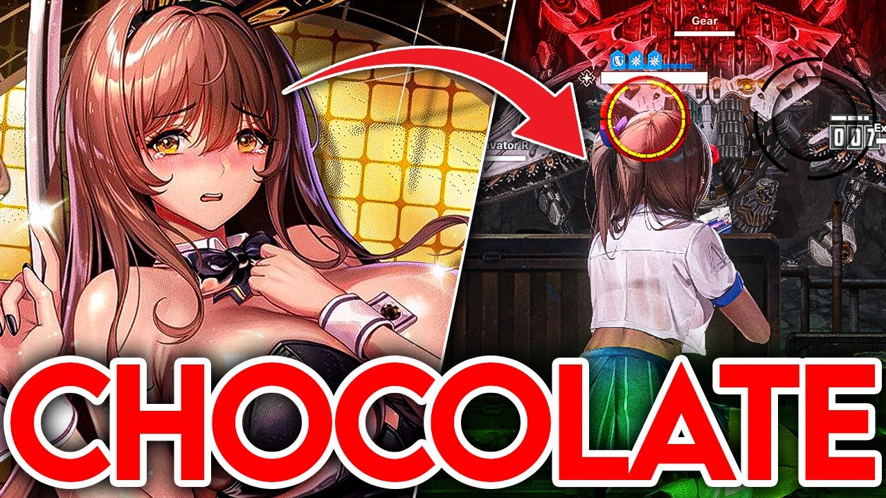CHOCOLATE GIRLS RUN NIKKE NOW!!! NOIR & NAGA DESTROY S.I. GRAVE DIGGER!! Goddess Of Victory: Nikke