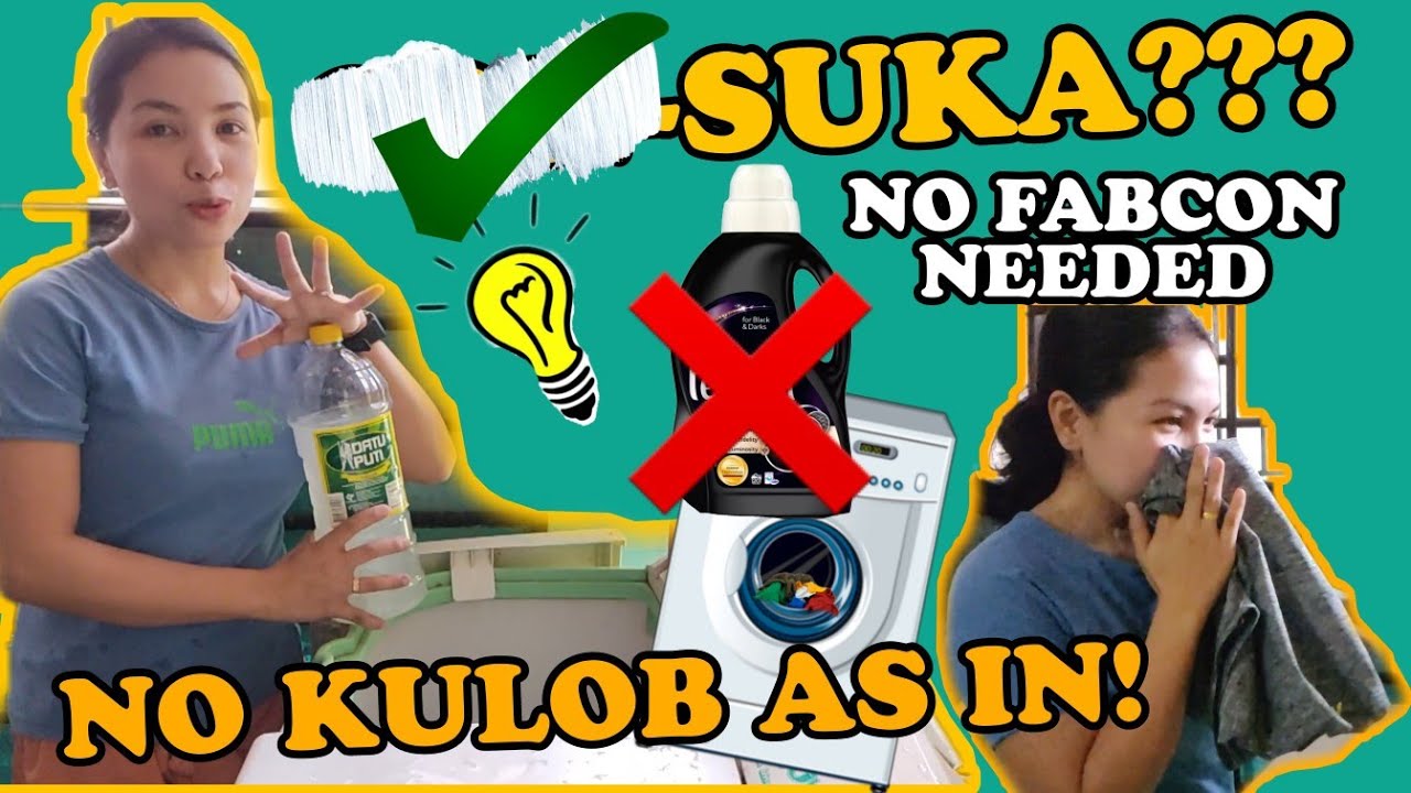 LAUNDRY TIPS |PAANO MAWALA ANG KULOB| PAANO MAGLABA NG MABANGO | LABADA TIPS | |Dianne Q