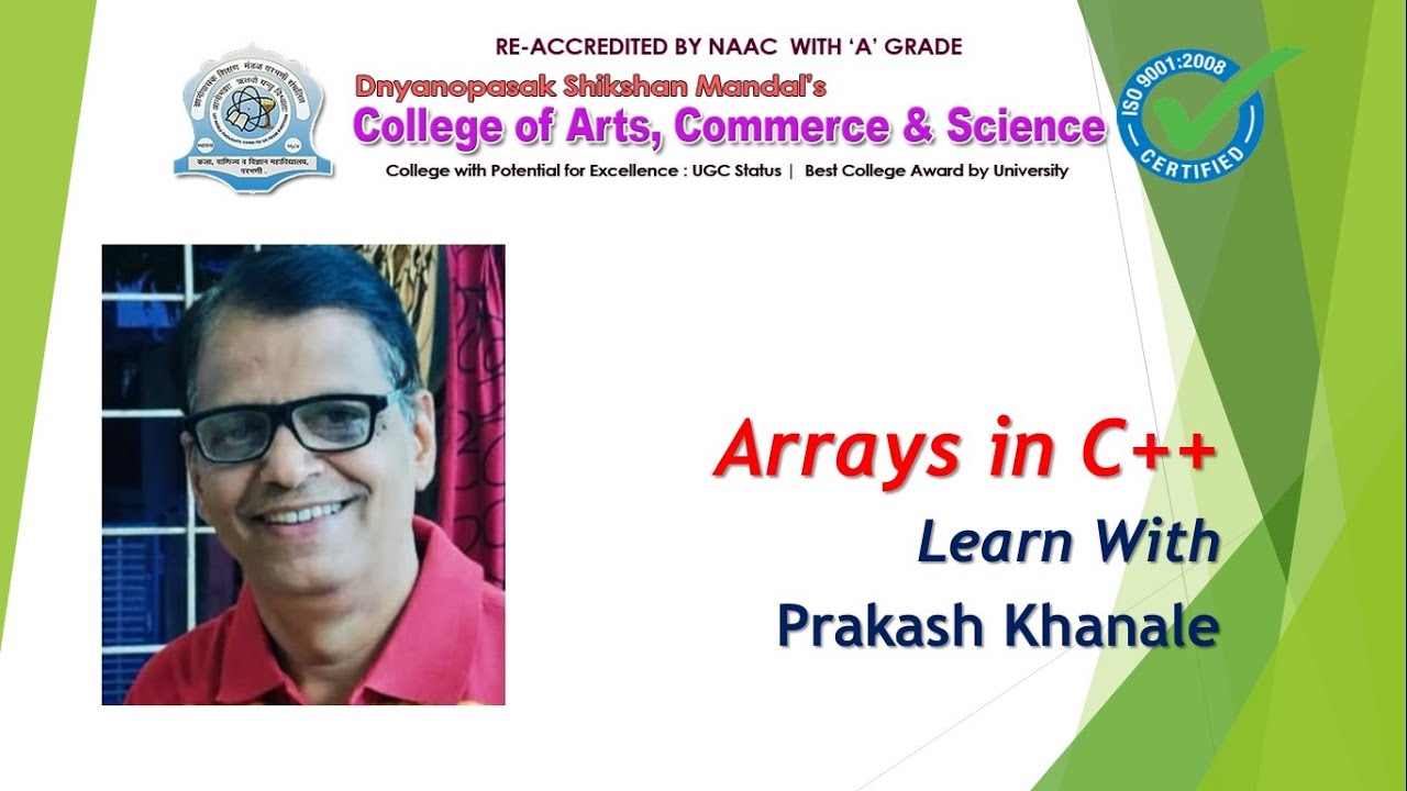Arrays in C++