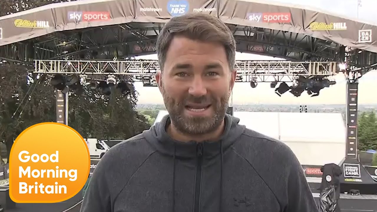 Eddie Hearn is Bringing Boxing Back With Fight Camp From His Garden | Good Morning Britain