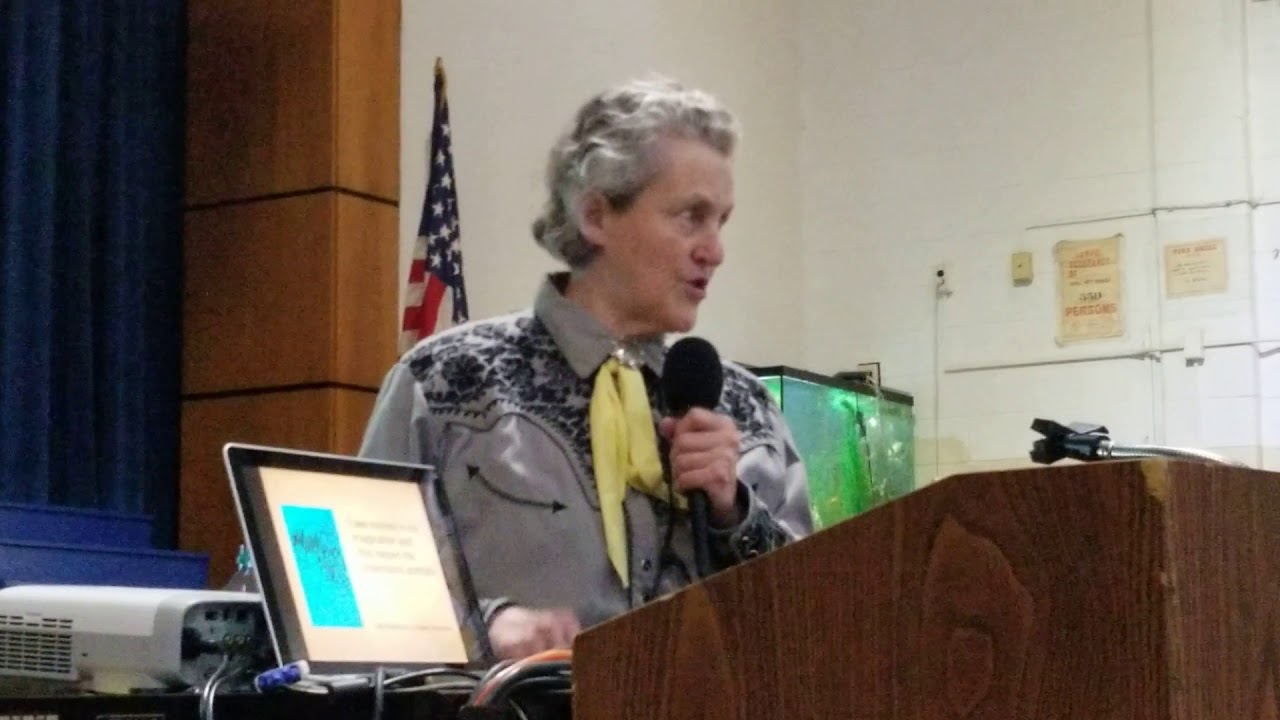 Introduction to Dr. Temple Grandin at Saul High School on  May 29, 2019