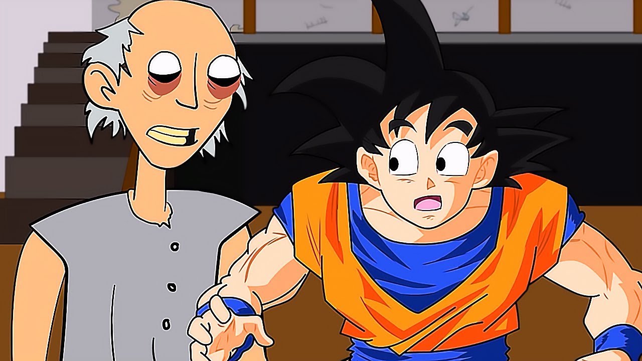 GRANNY VS GOKU ! ANIMAÇÃO React