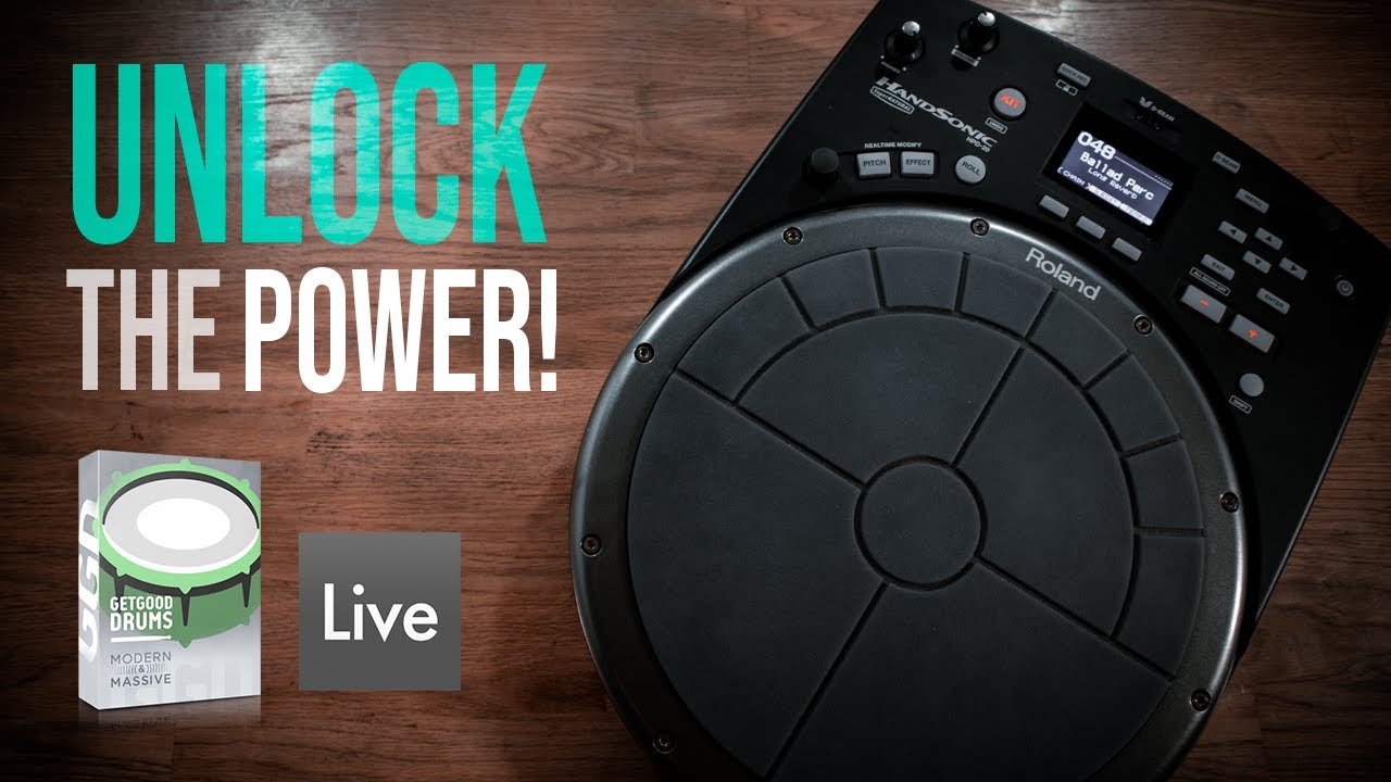 Настройка MIDI-мэппинга Roland Handsonic Drum Pad — Учебное пособие