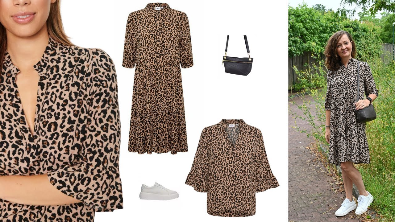 Dol op panterprint met Saint Tropez - LAVIE Womenswear