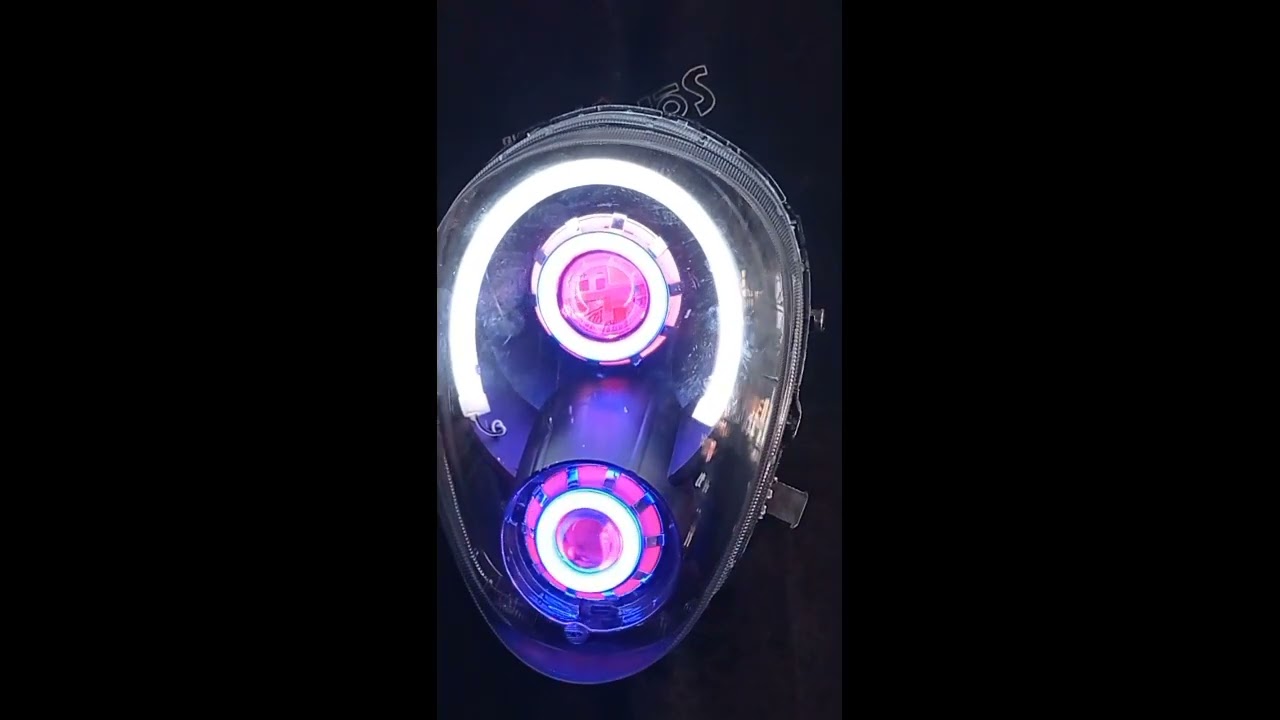 Lampu projie scoopy old gen 2