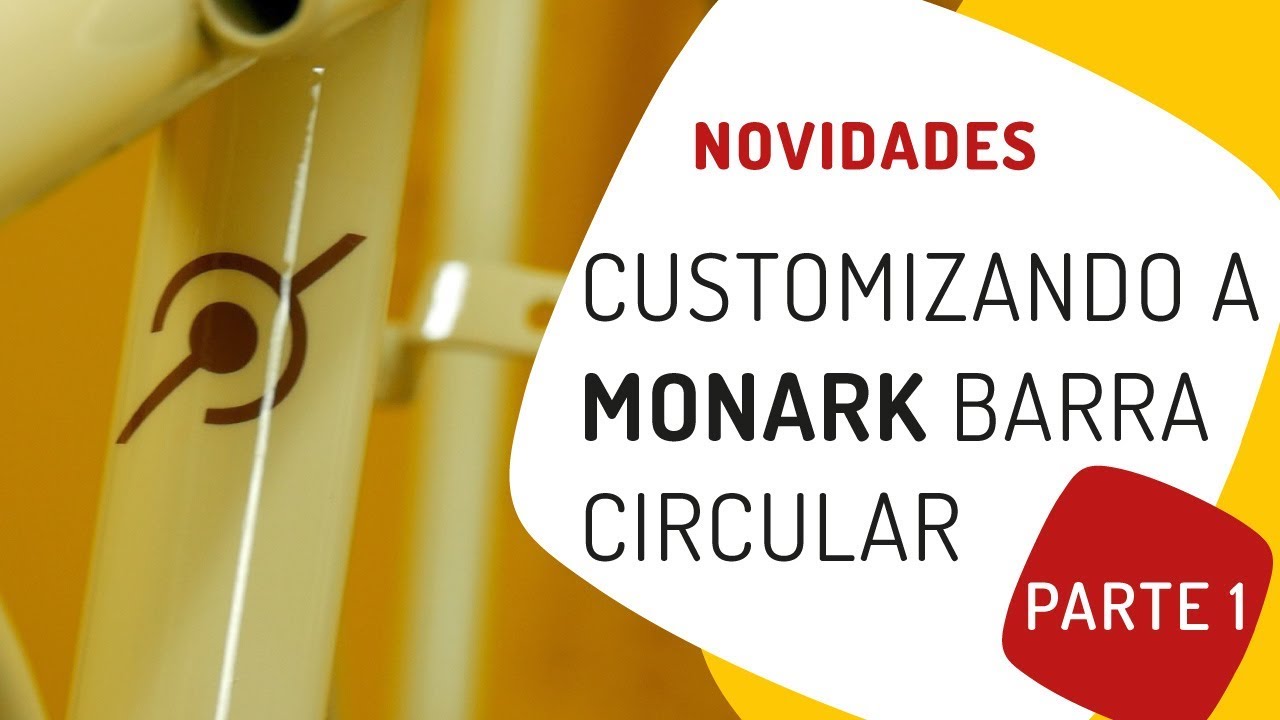 Customizando a Monark Barra Circular - Parte 1 de 3. Pedaleria