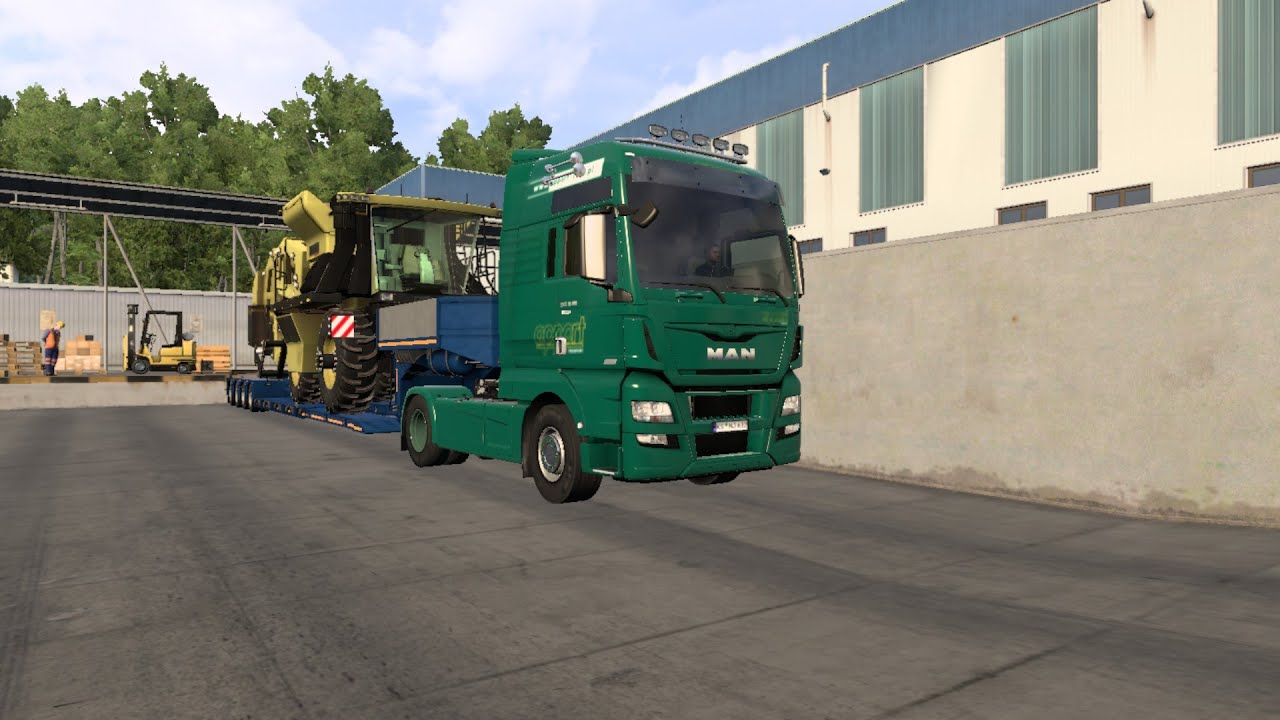 ETS2 1.57 Realistic Driving MAN TGX 2017