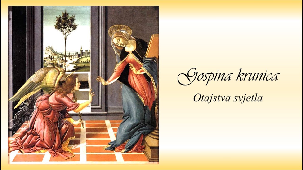Gospina Krunica  - Otajstva svjetla - Moli se četvrtkom - Molimo zajedno