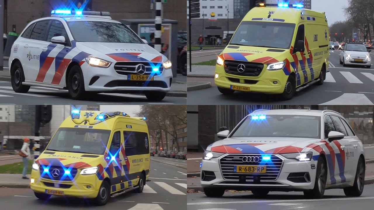 Verschillende hulpdiensten met spoed in Zuid-Holland!