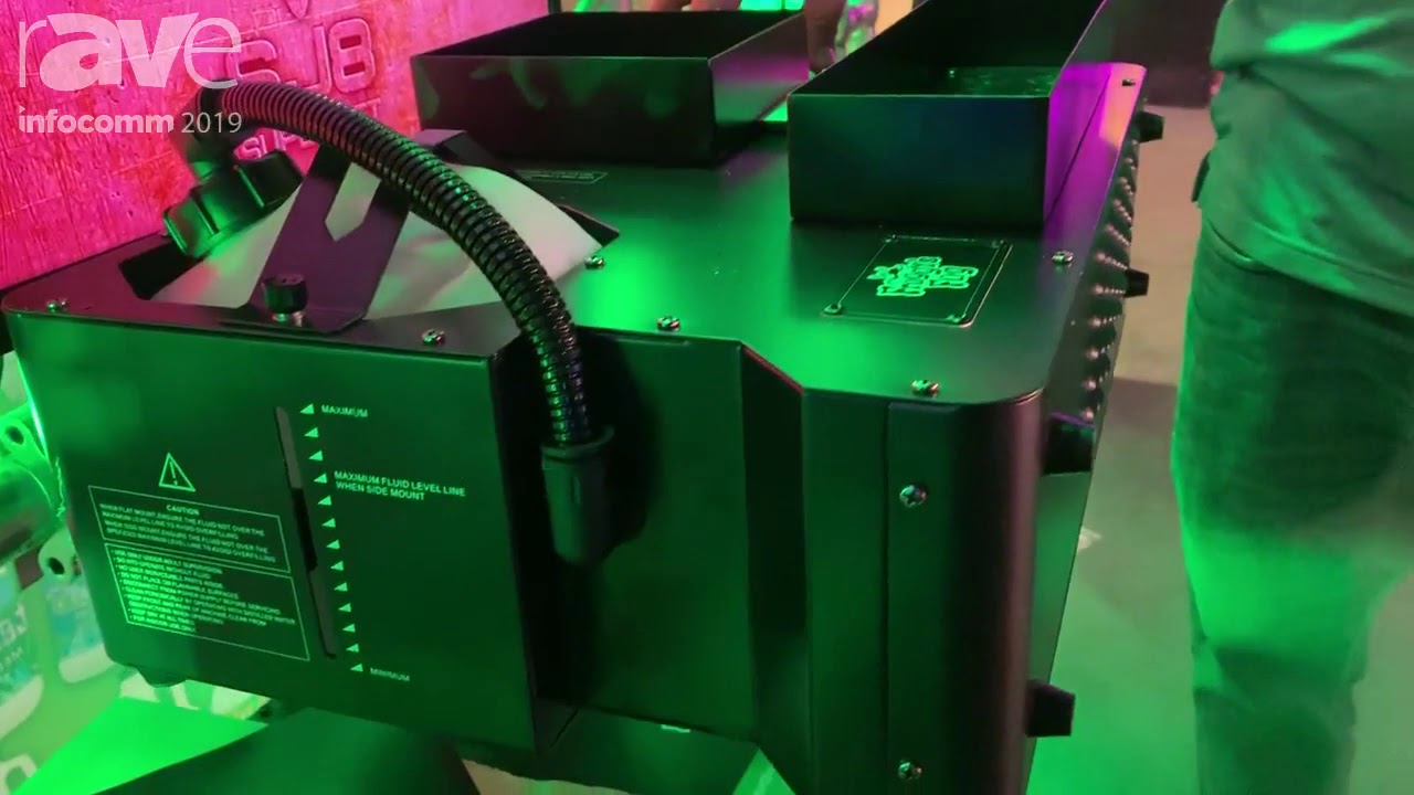 InfoComm 2019: Froggy's Fog Features the FFM-Hyperion-SJ8 Super Jet Upshot