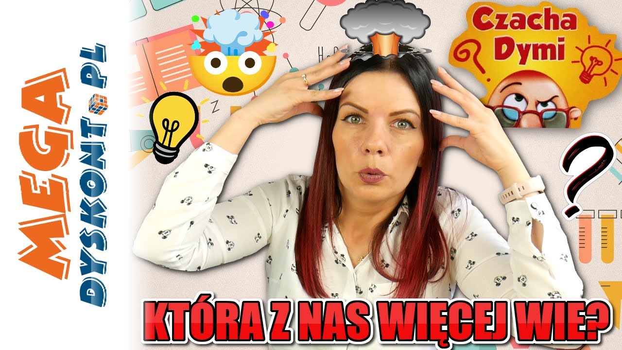GRA PLANSZOWA ❤️ CZACHA DYMI 🤯  KTÓRA Z NAS MA WIĘKSZĄ WIEDZĘ ? 😱 #czachadymi #graplanszowa