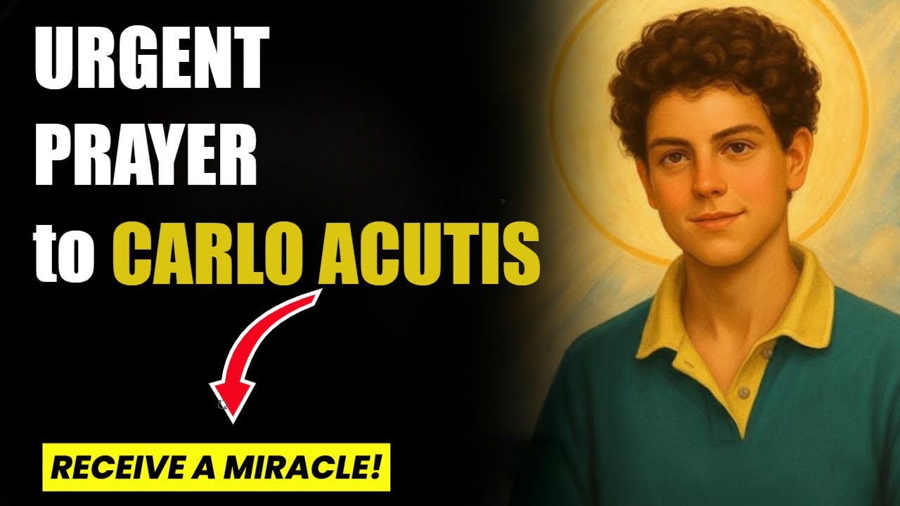 Urgent prayer to Carlo Acutis for a miracle.