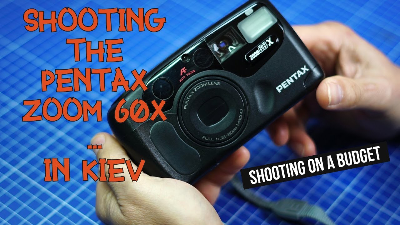 Shooting the pentax Zoom 60x, a point and shoot camera in Kiev (Ukraine)
