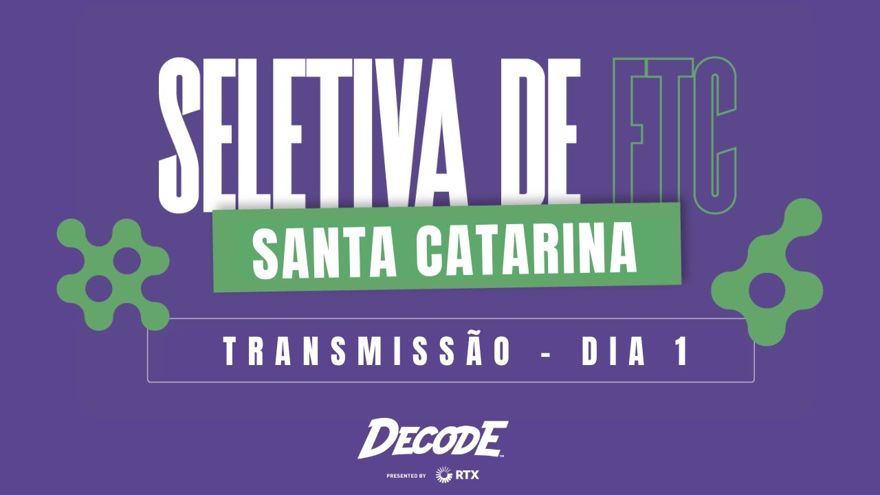 Seletiva FIRST Tech Challenge Santa Catarina