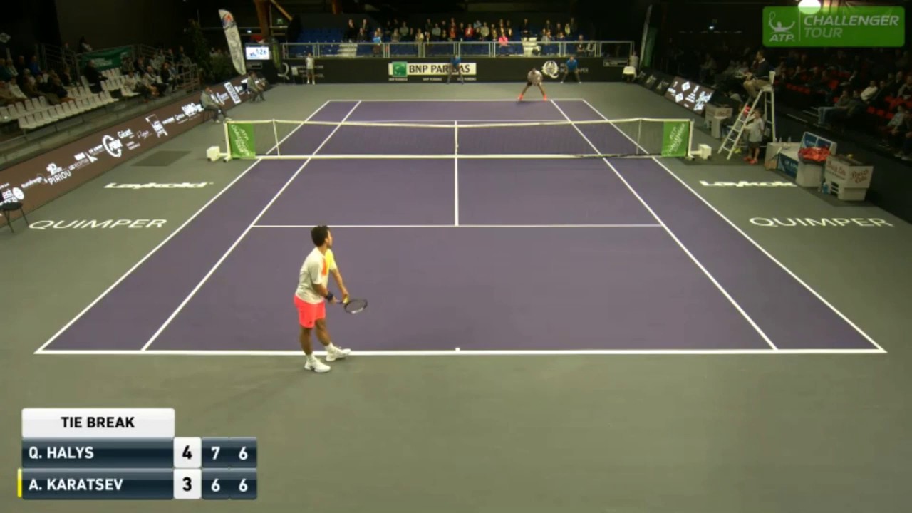Aslan Karatsev hits the worst second serve ever!